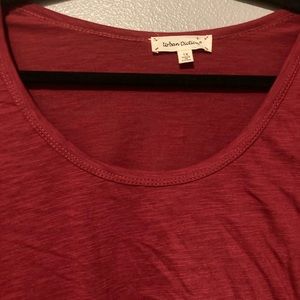 Urban diction 1X brick red short sleeve shirt.